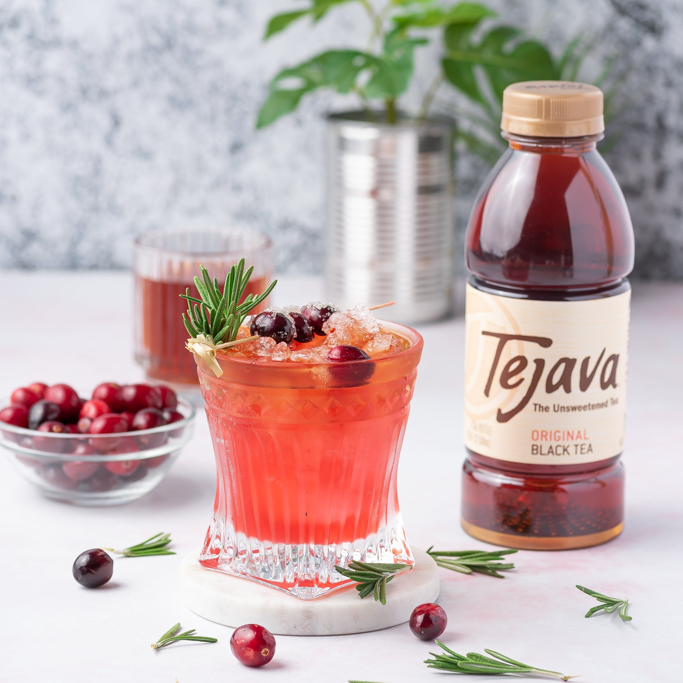 Tejava® Black Tea with Cranberry Syrup
