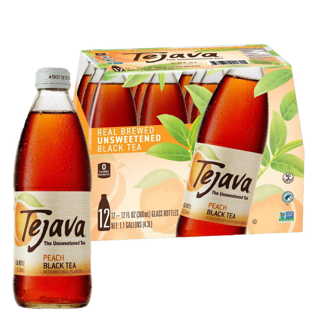 Tejava Green Tea Peach Black Tea – Tejava