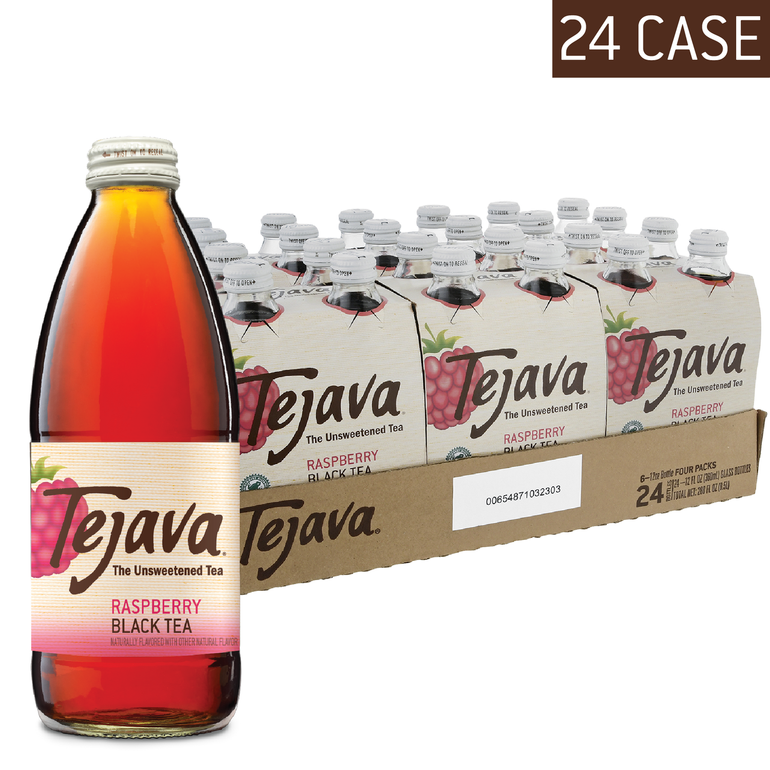 Raspberry Tea 12oz, 6 4-packs/case