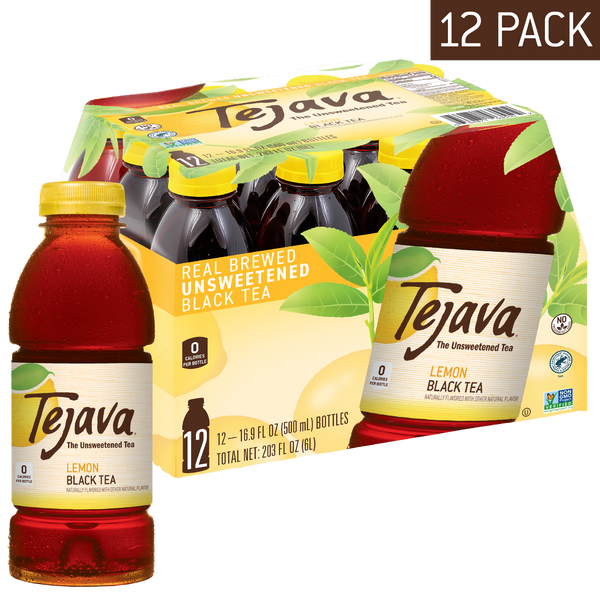Lemon Tea 16.9oz, 12 pack – Tejava