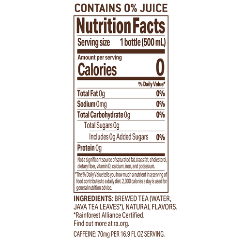 Lemon Tea 16.9oz, 12 pack – Tejava