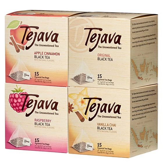 Tejava Unsweetened Original Black Iced Tea